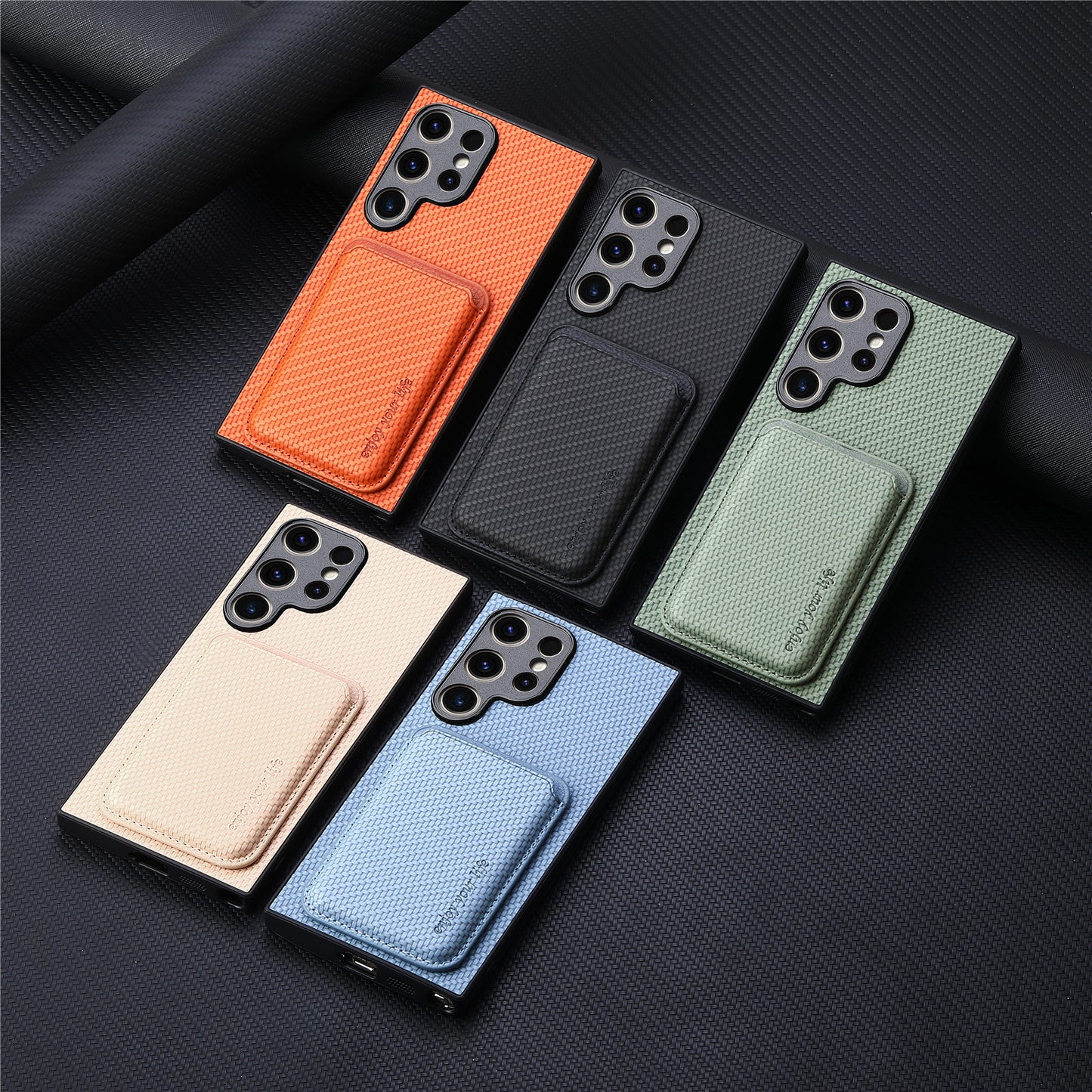 Samsung Magnetic 2-in-1 Card Holder Leather Case Mobile Phone Case