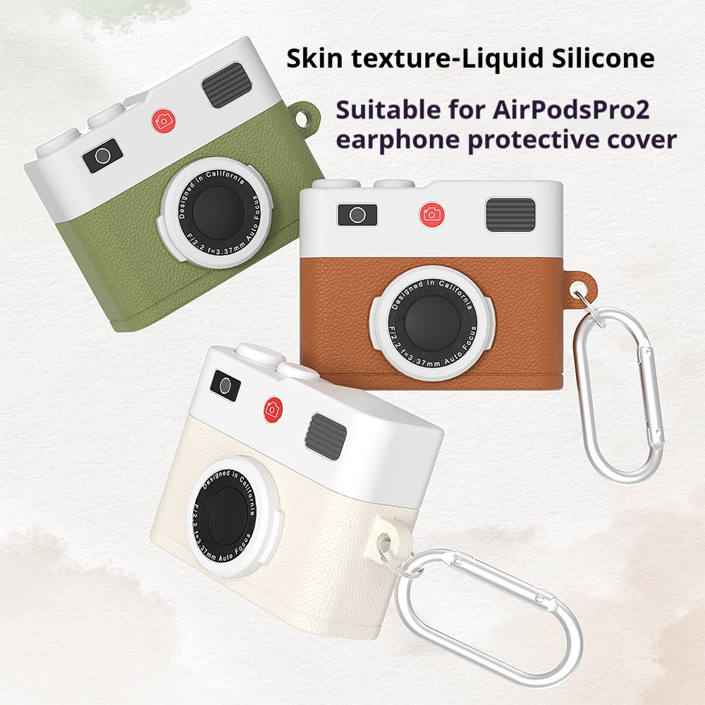 Cute Silicone Retro Earphone Case
