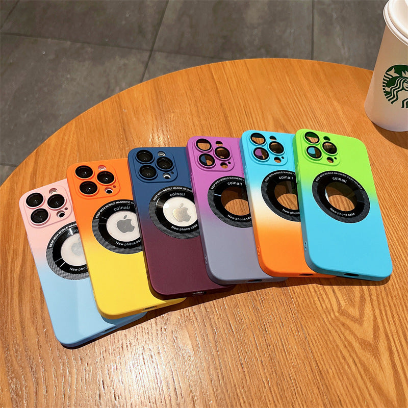 Gradient magnetic iPhone case