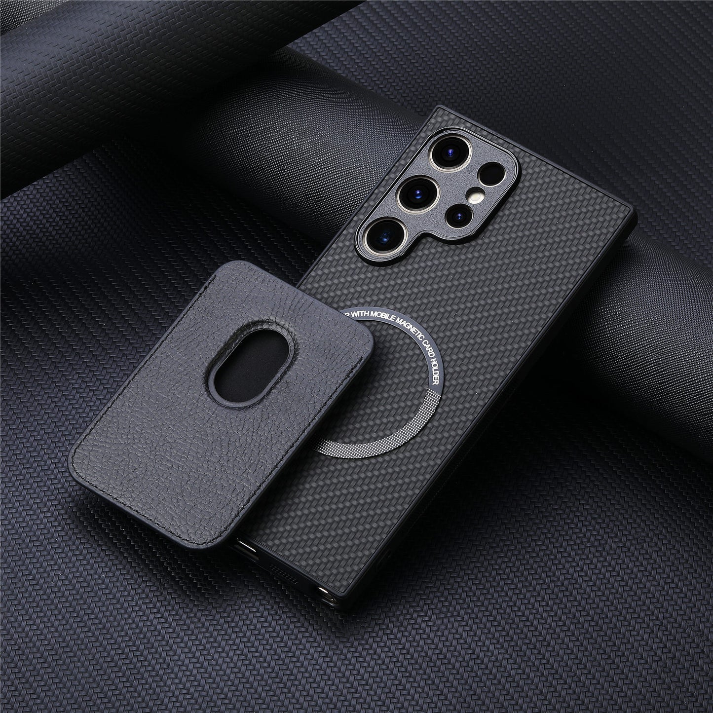 Samsung Magnetic 2-in-1 Card Holder Leather Case Mobile Phone Case