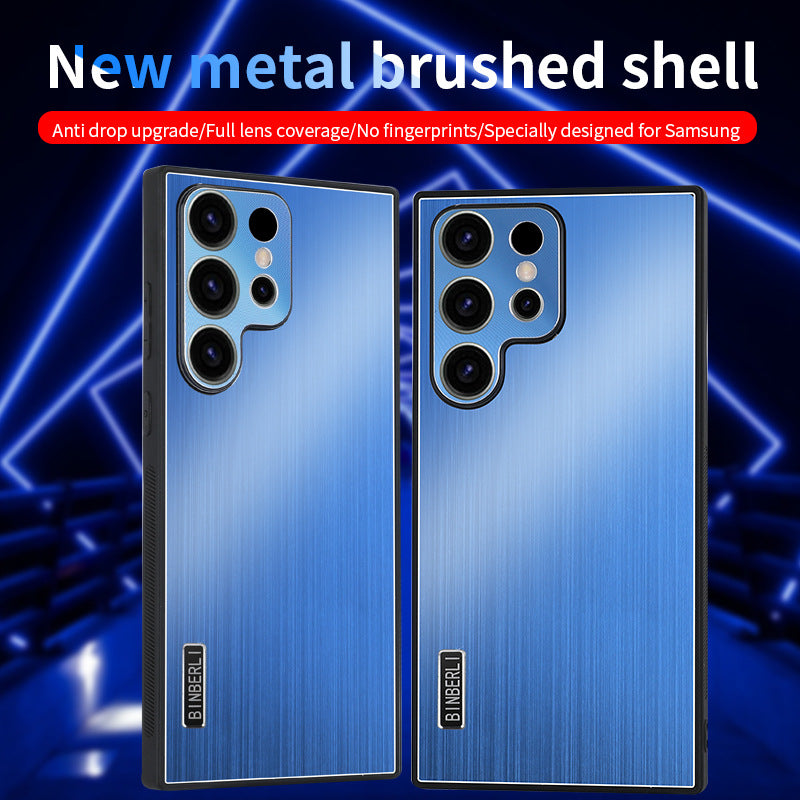Brushed Metal Samsung Phone Case