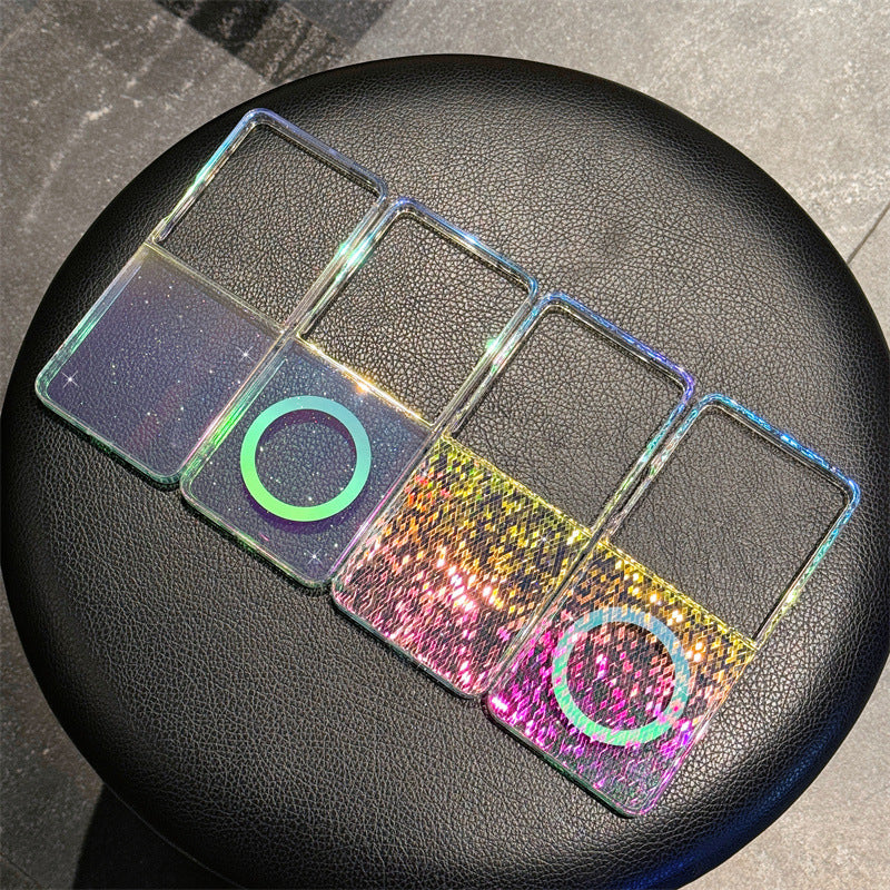 Colorful plating magnetic Samsung Z Flip phone case