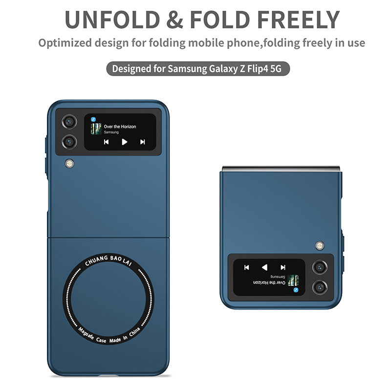 Magnetic frosted anti-fall Samsung Z Flip phone case
