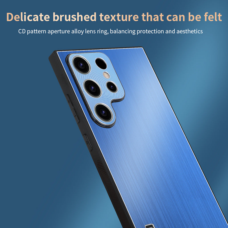 Brushed Metal Samsung Phone Case