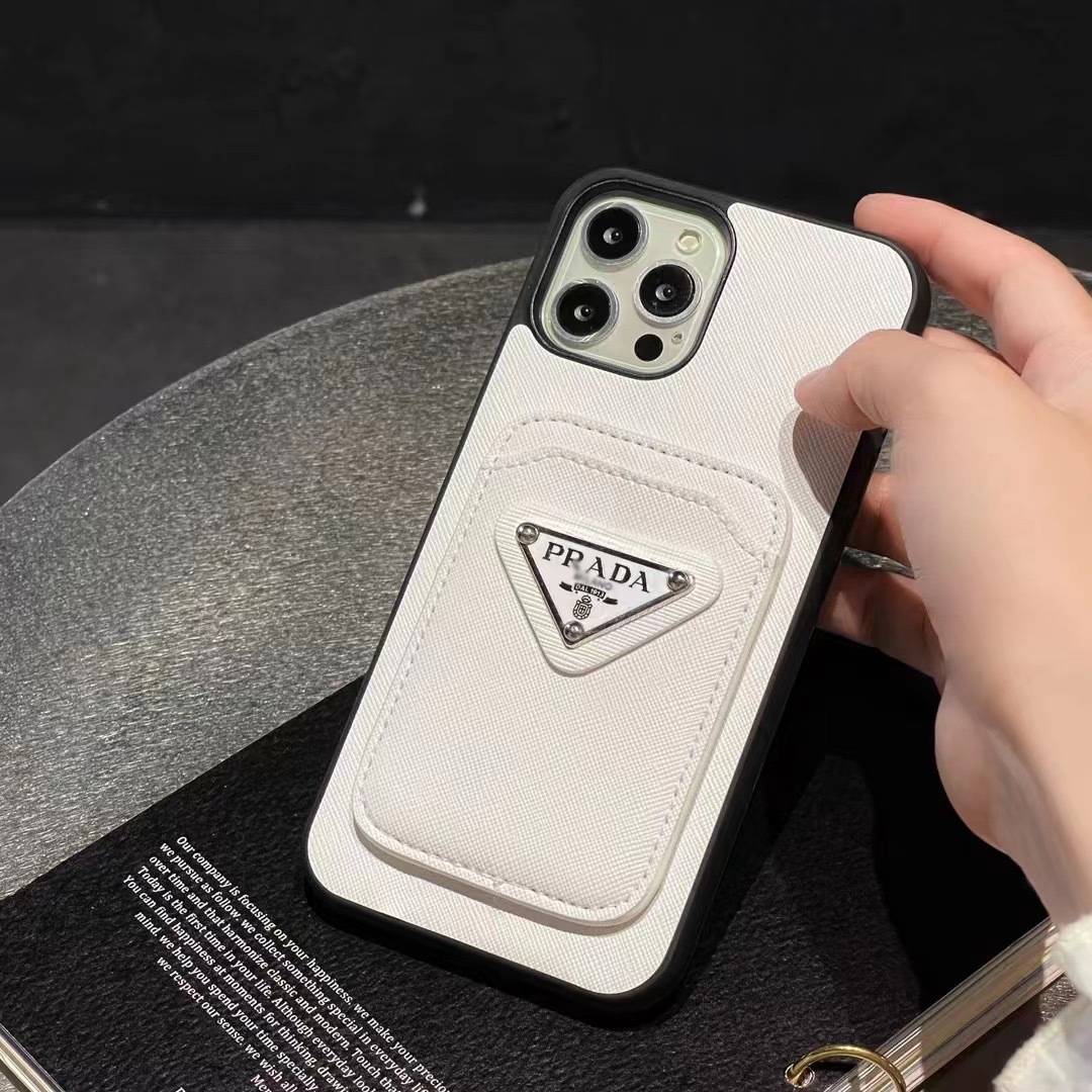 Fashionable Litchi Texture Card Insert iPhone Case