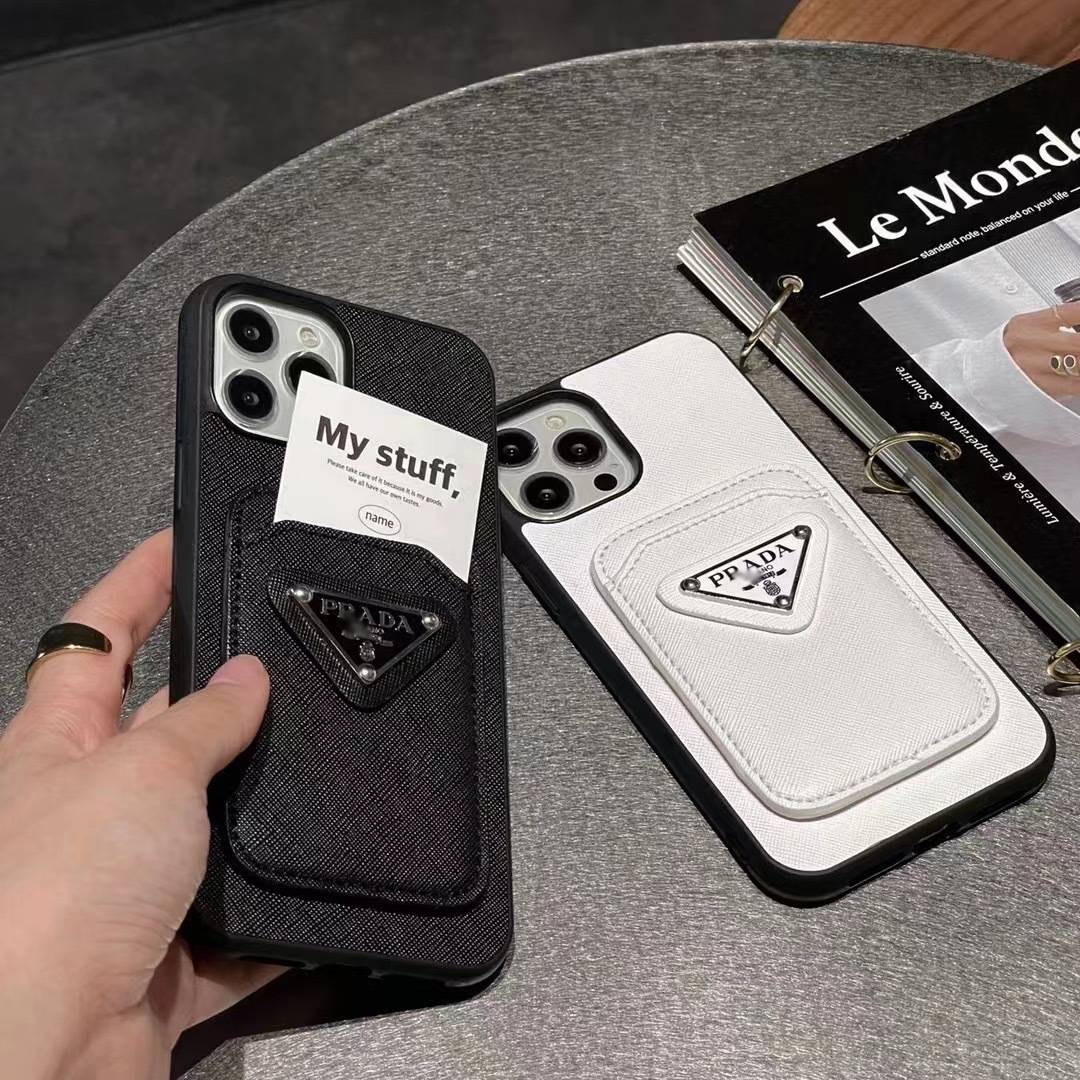Fashionable Litchi Texture Card Insert iPhone Case