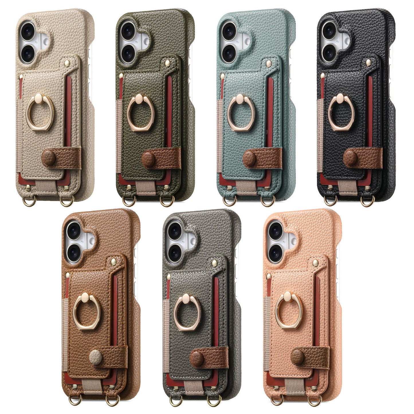 Long lanyard crossbody iPhone case
