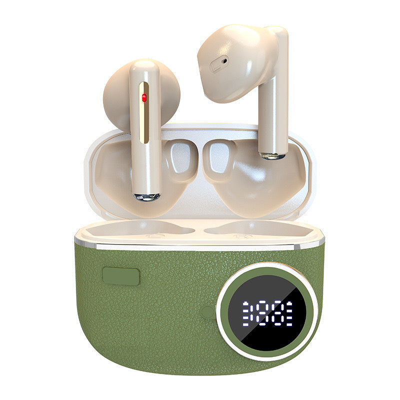 Retro high-quality in-ear noise-cancelling wireless Bluetooth headphones