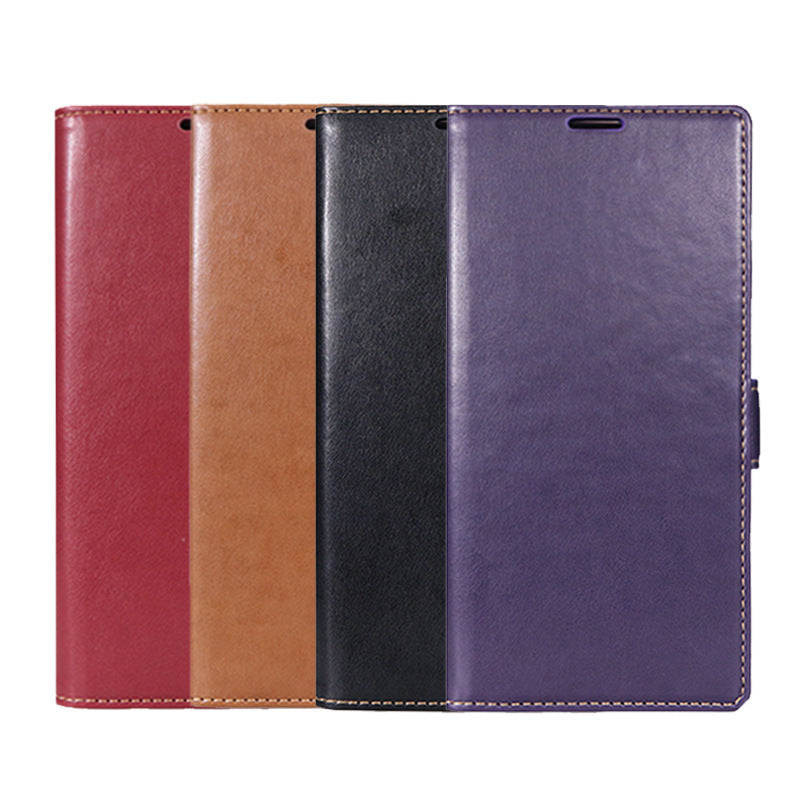 Leather Wallet Magnetic Samsung Phone Case