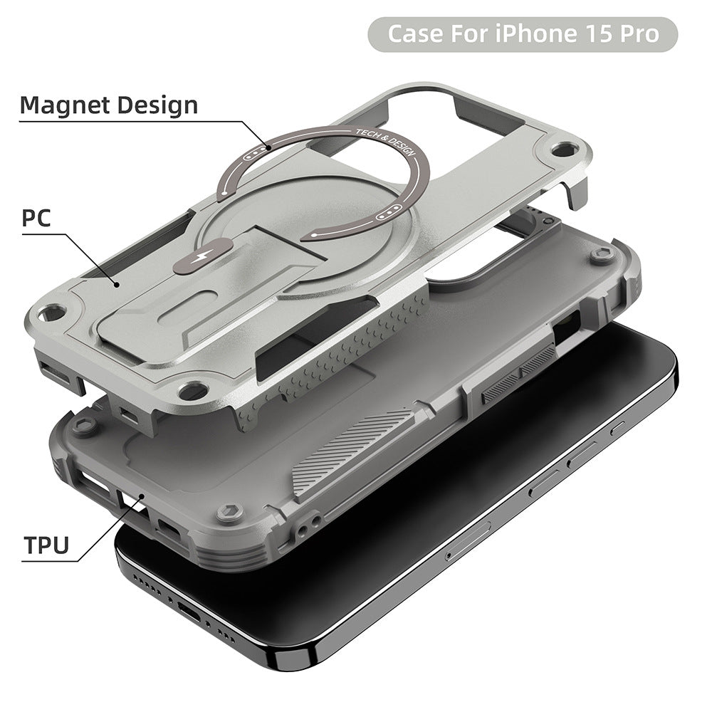 Magnetic Invisible Armor iPhone Case
