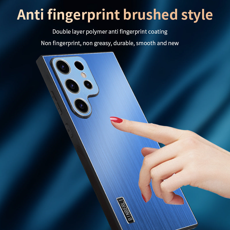 Brushed Metal Samsung Phone Case