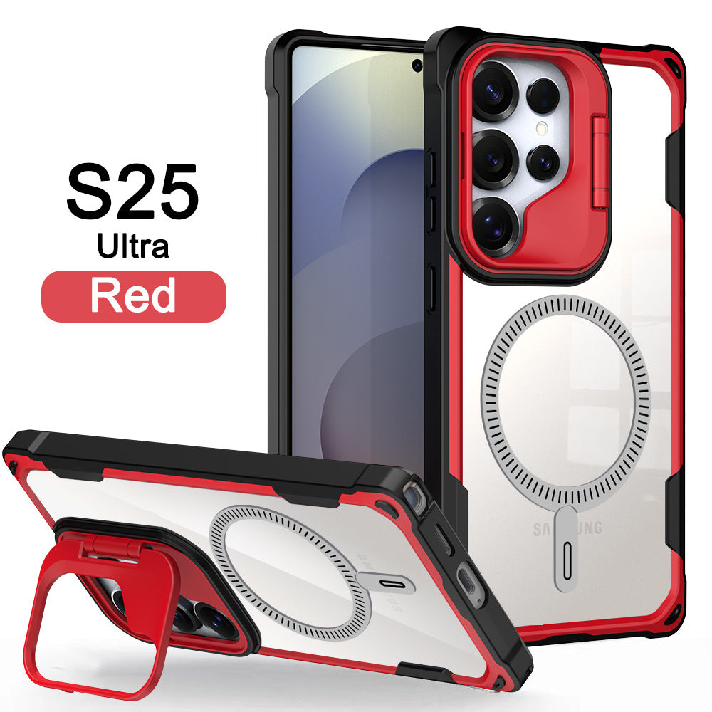 Panda Stand Magnetic Acrylic Samsung Phone Case