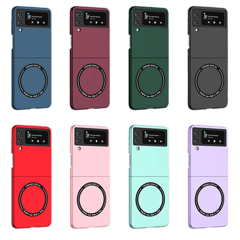 Magnetic frosted anti-fall Samsung Z Flip phone case