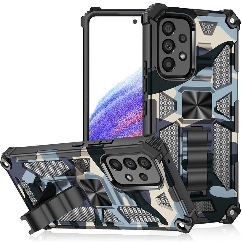 Camouflage Car Armor Magnetic Samsung Phone Case