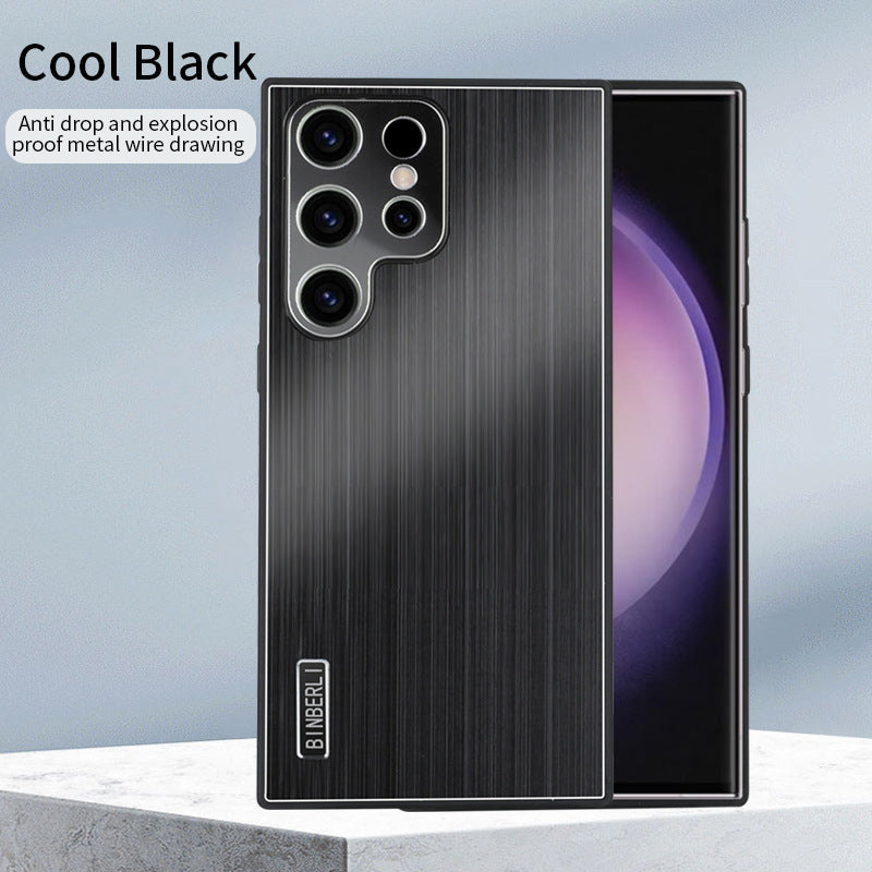 Brushed Metal Samsung Phone Case