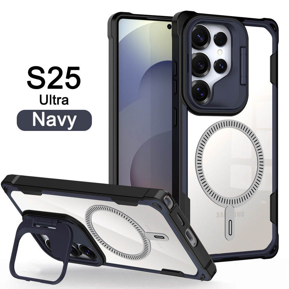 Panda Stand Magnetic Acrylic Samsung Phone Case