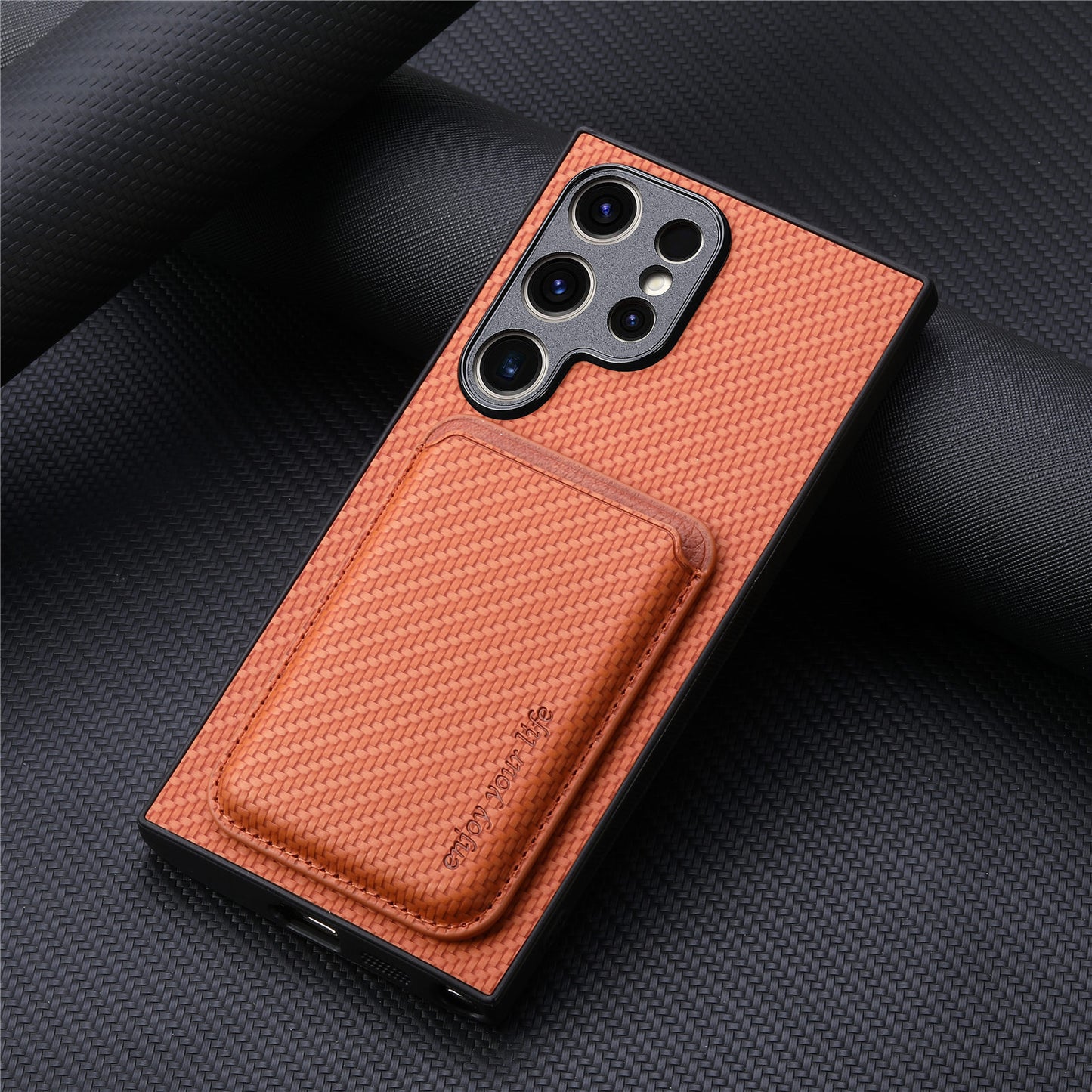 Samsung Magnetic 2-in-1 Card Holder Leather Case Mobile Phone Case