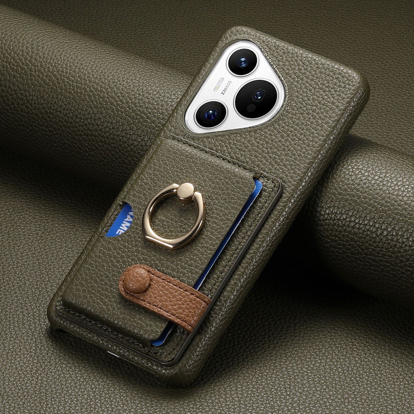 Litchi pattern Huawei phone case