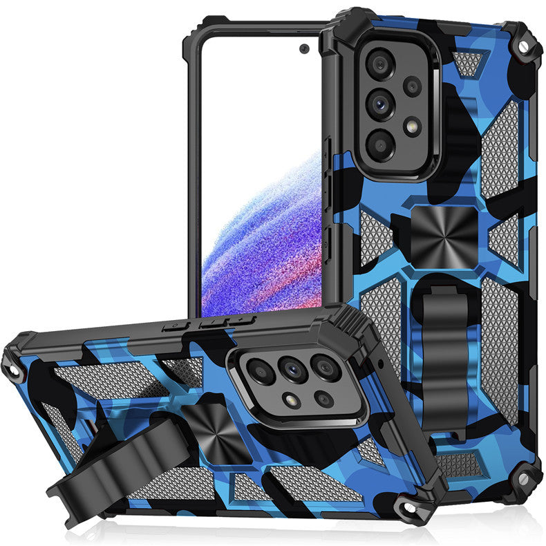 Camouflage Car Armor Magnetic Samsung Phone Case