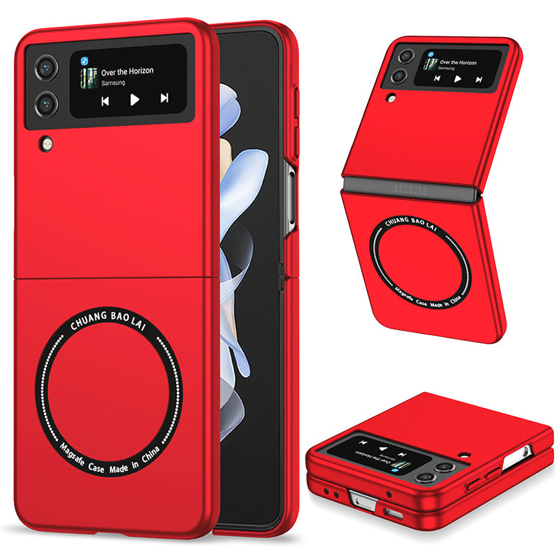 Magnetic frosted anti-fall Samsung Z Flip phone case