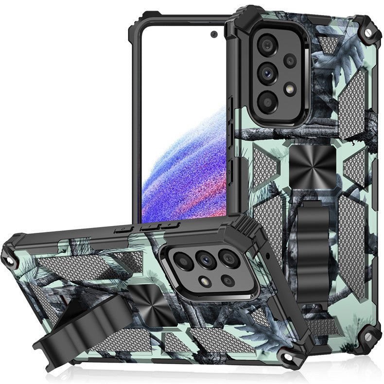Camouflage Car Armor Magnetic Samsung Phone Case