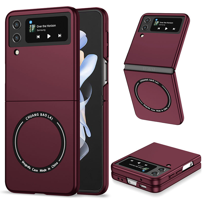 Magnetic frosted anti-fall Samsung Z Flip phone case