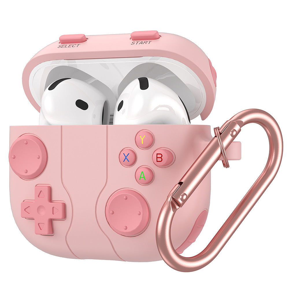 Creative game console Apple earphone case
