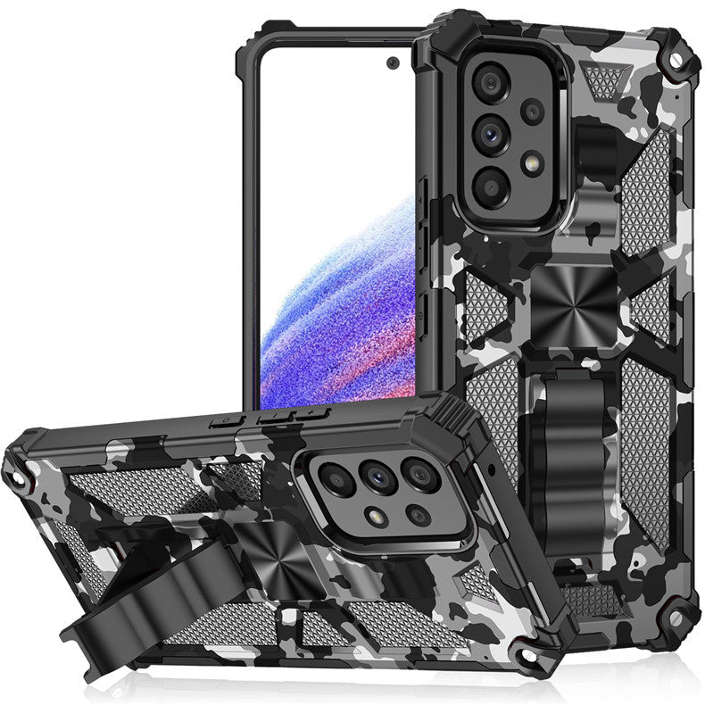 Camouflage Car Armor Magnetic Samsung Phone Case