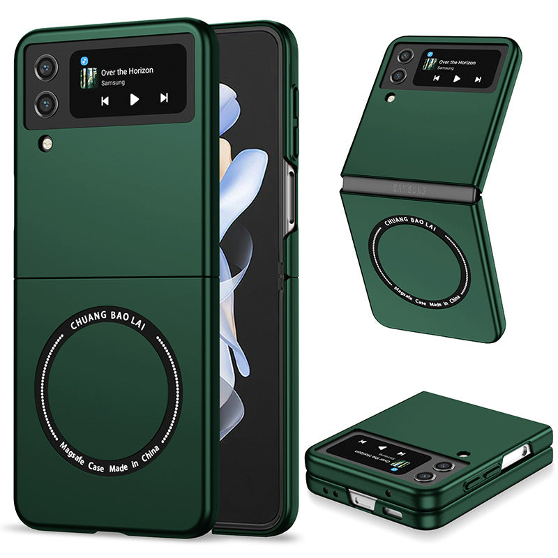 Magnetic frosted anti-fall Samsung Z Flip phone case