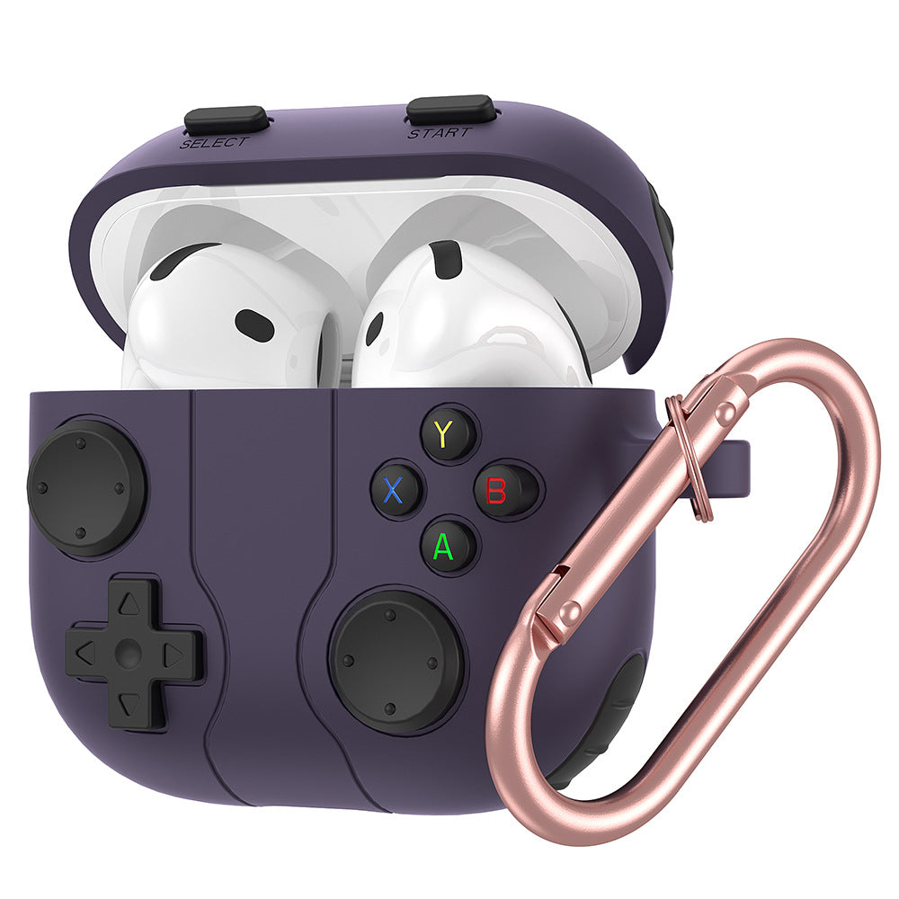 Creative game console Apple earphone case