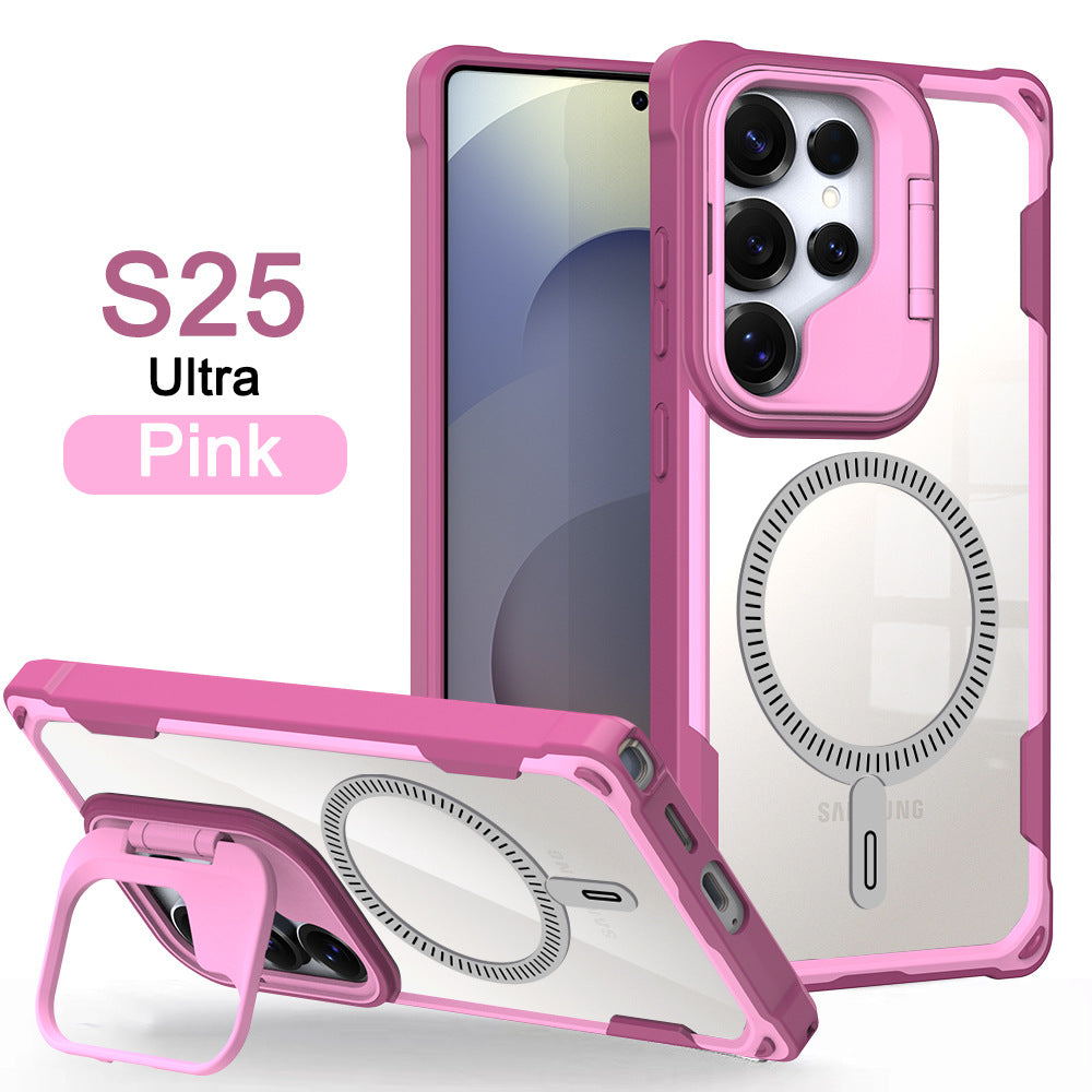 Panda Stand Magnetic Acrylic Samsung Phone Case