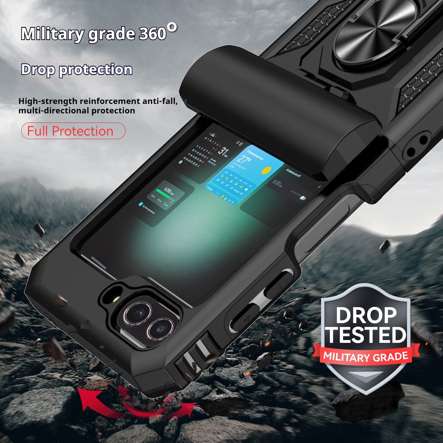 Armor window protection for Samsung Z Flip