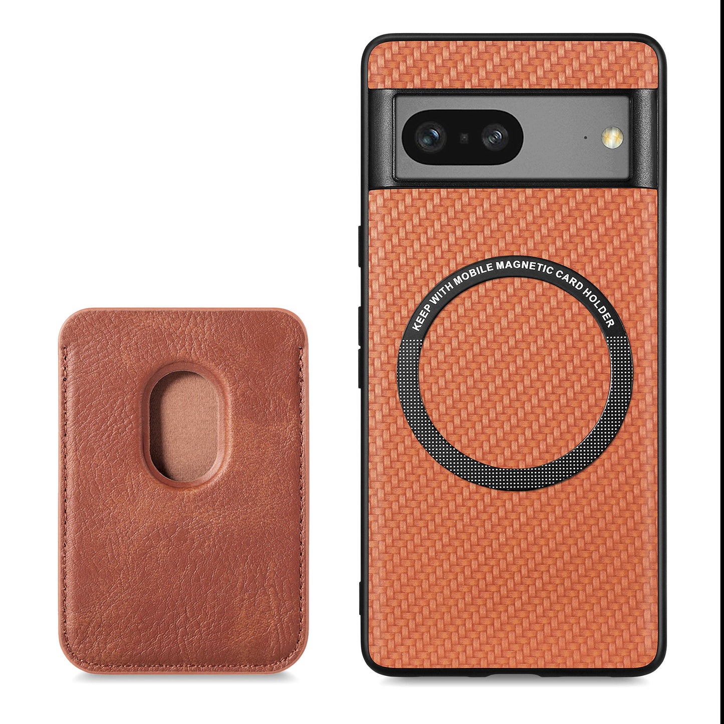 Magnetic card slot Google pixel phone case
