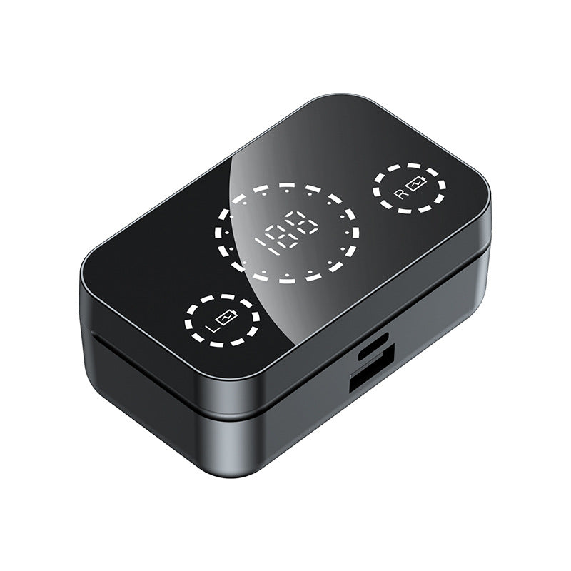 Mirror Digital Display Wireless Bluetooth Headset