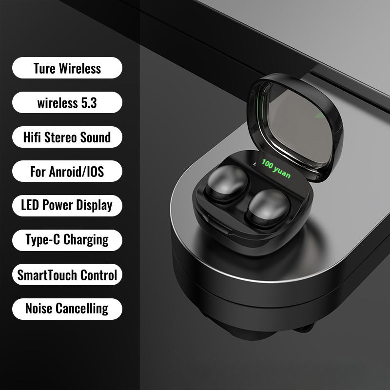Ultra-thin mini wireless Bluetooth headset