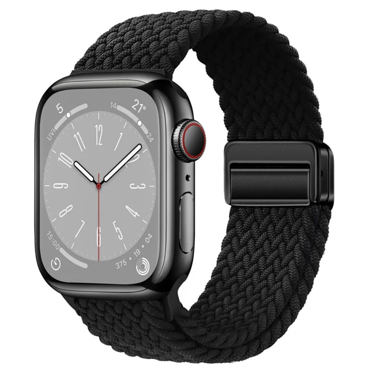 iwatch braided nylon magnetic watch strap