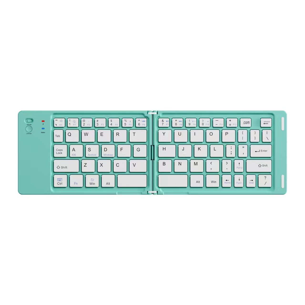 Foldable Rechargeable Ultra-Slim Bluetooth Keyboard