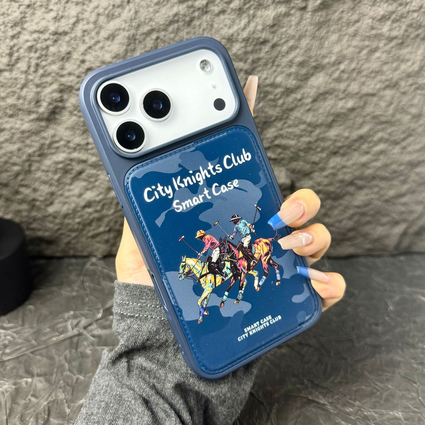 City Knight Magnetic iPhone Case
