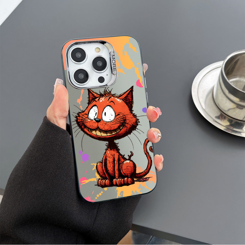Trendy hip-hop graffiti iPhone case
