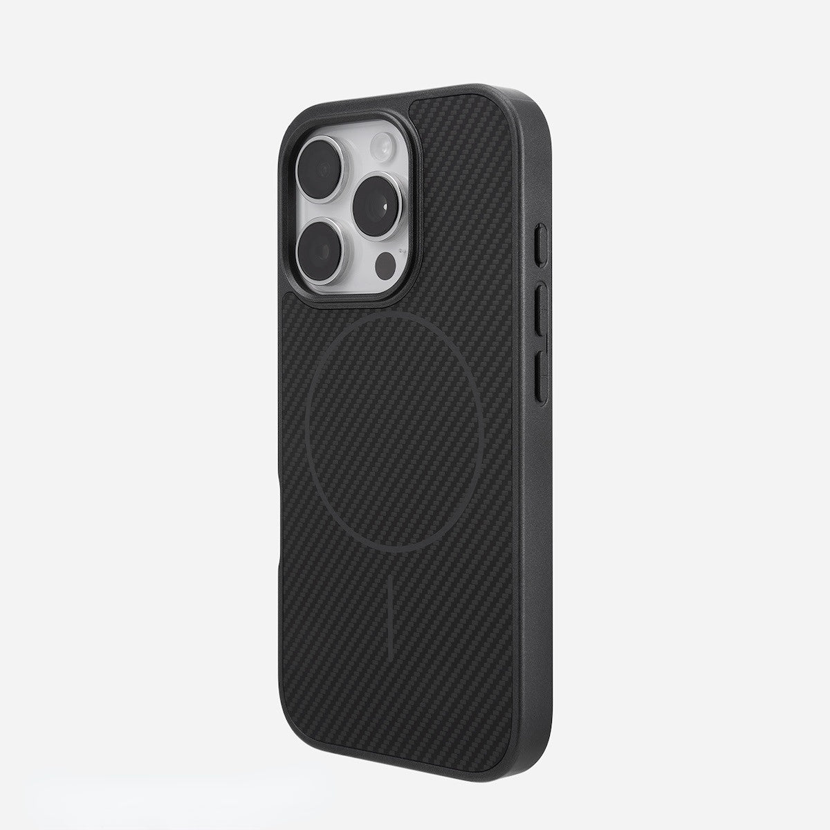 Carbon fiber magnetic iPhone case