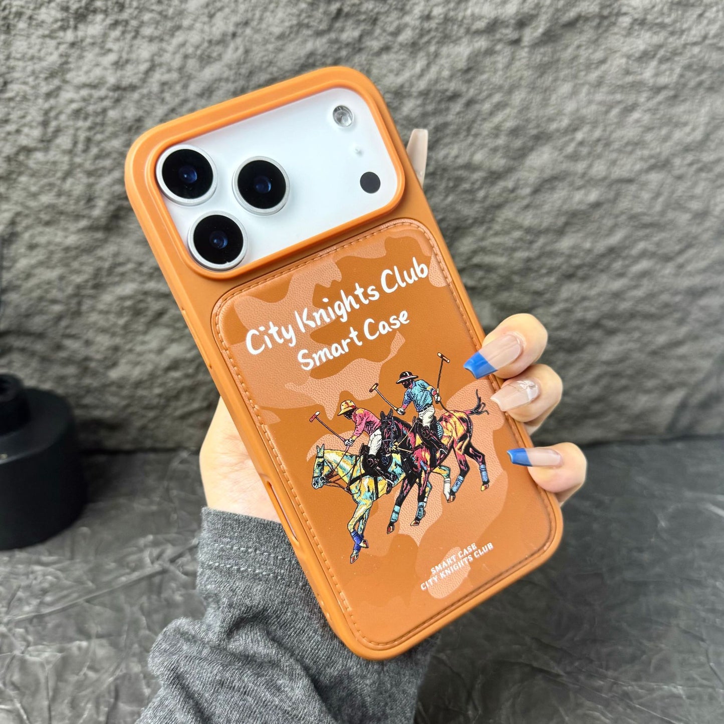 City Knight Magnetic iPhone Case