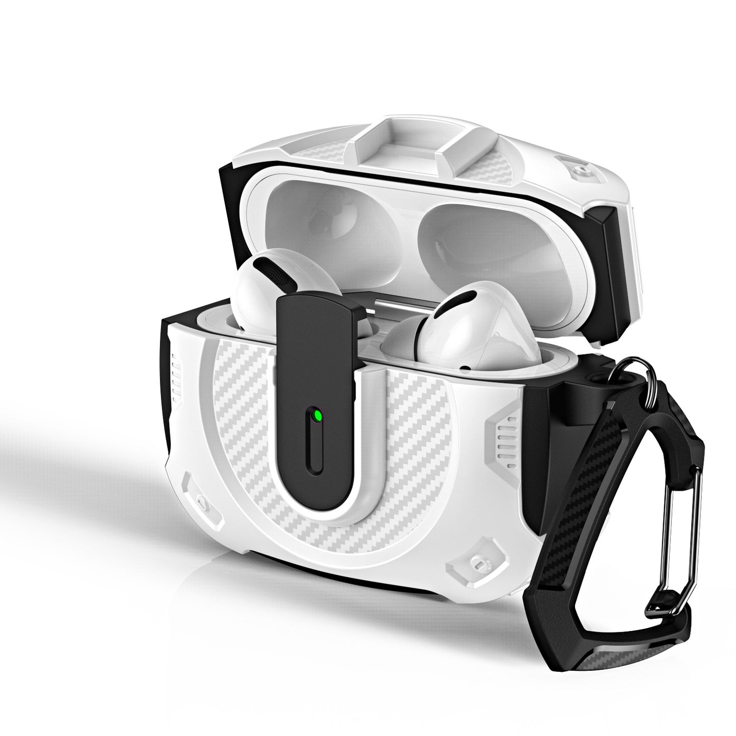 Cool mecha Apple earphone case