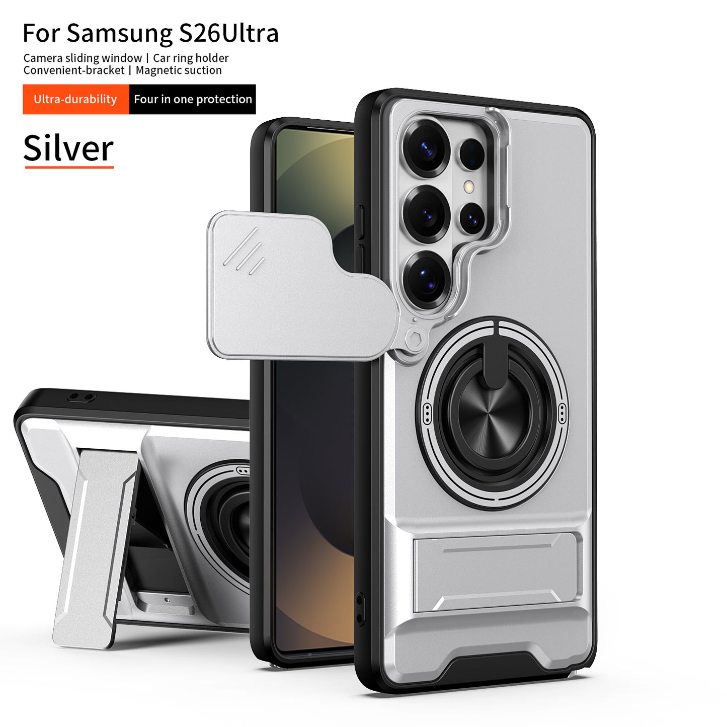 Anti-drop stand magnetic Samsung phone case