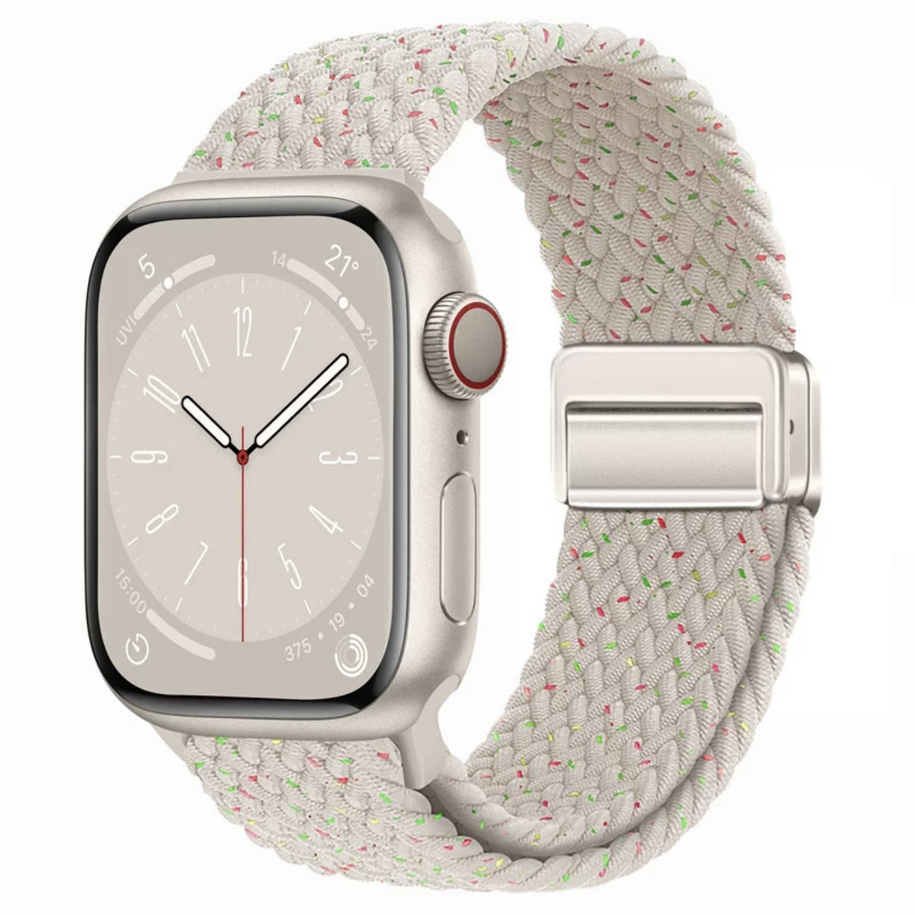 iwatch braided nylon magnetic watch strap