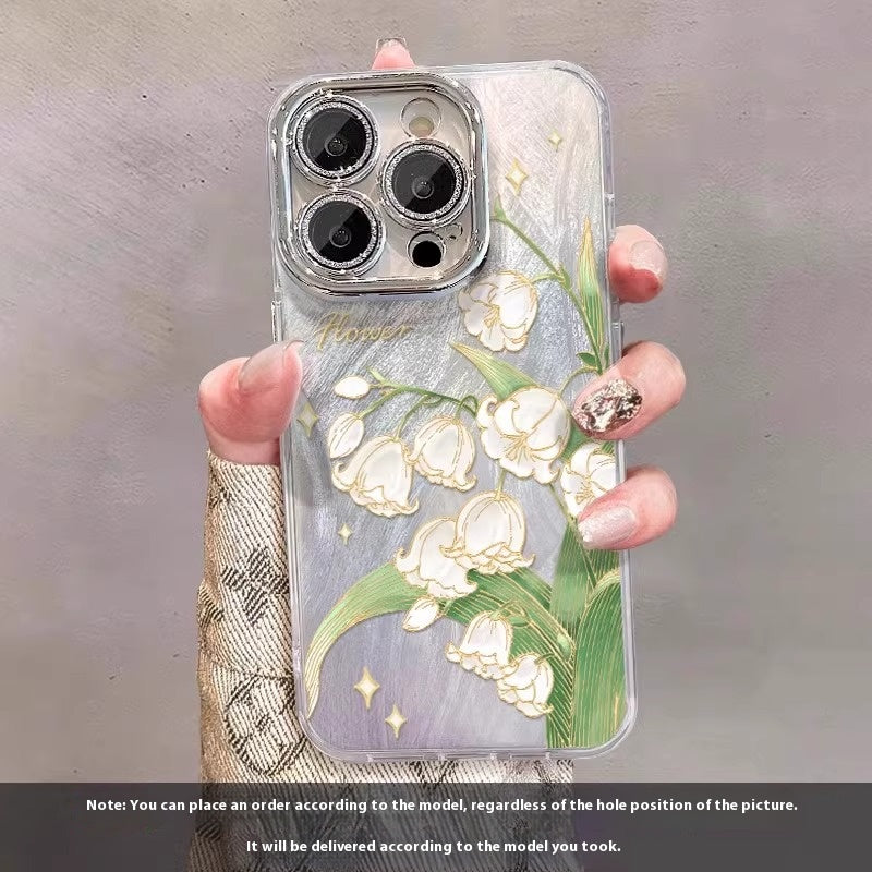 Super fairy gradient butterfly Apple phone case