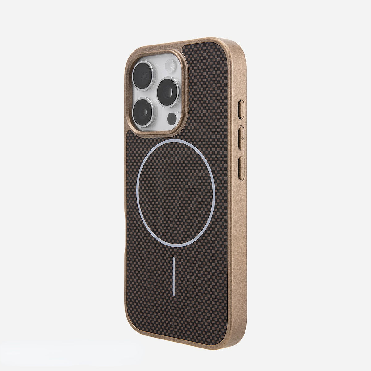 Carbon fiber magnetic iPhone case