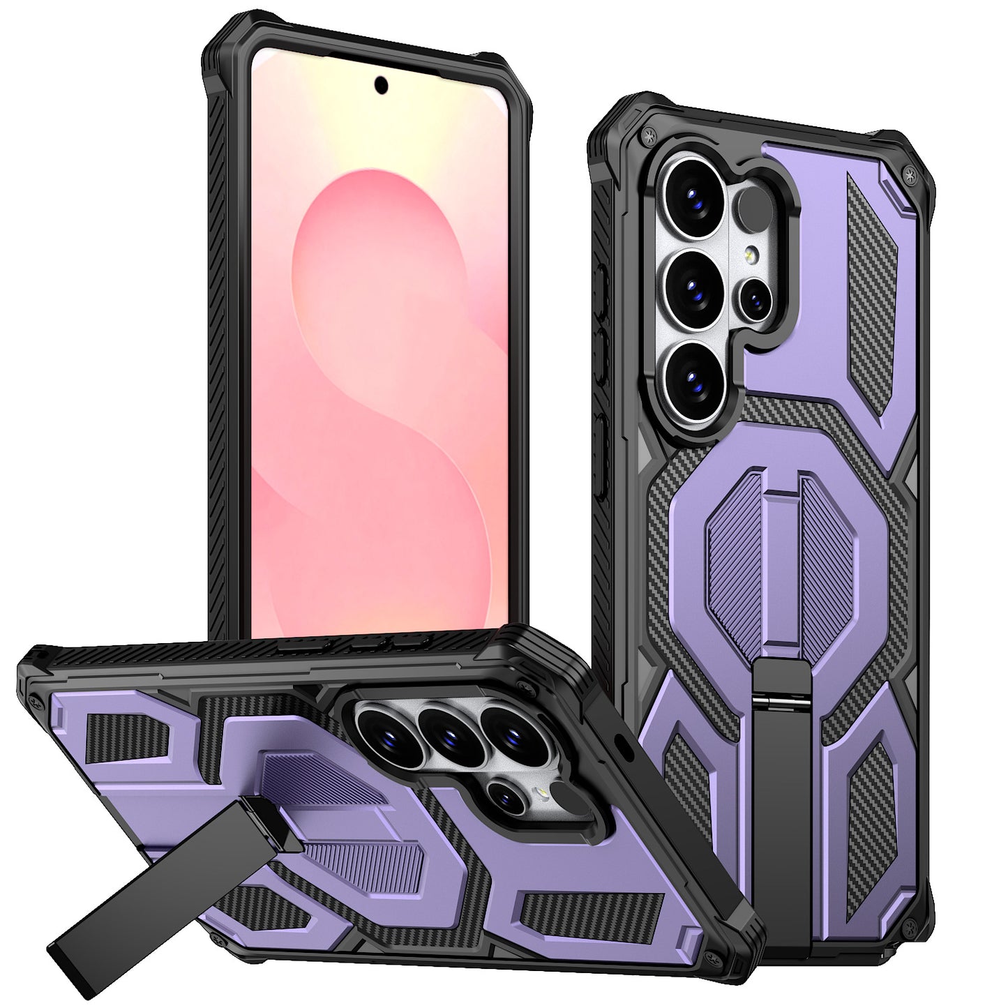 Explorer Armor Stand Samsung Phone Case