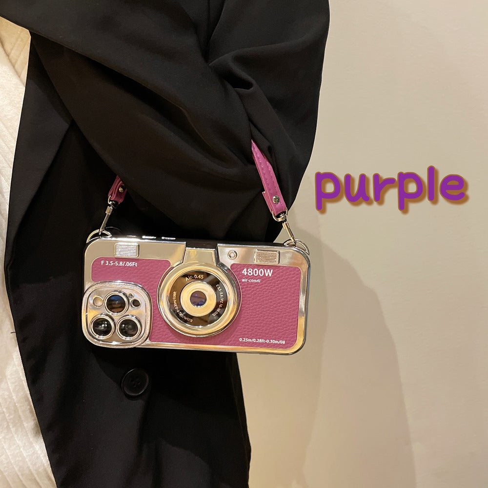 3D Retro Camera iPhone Case