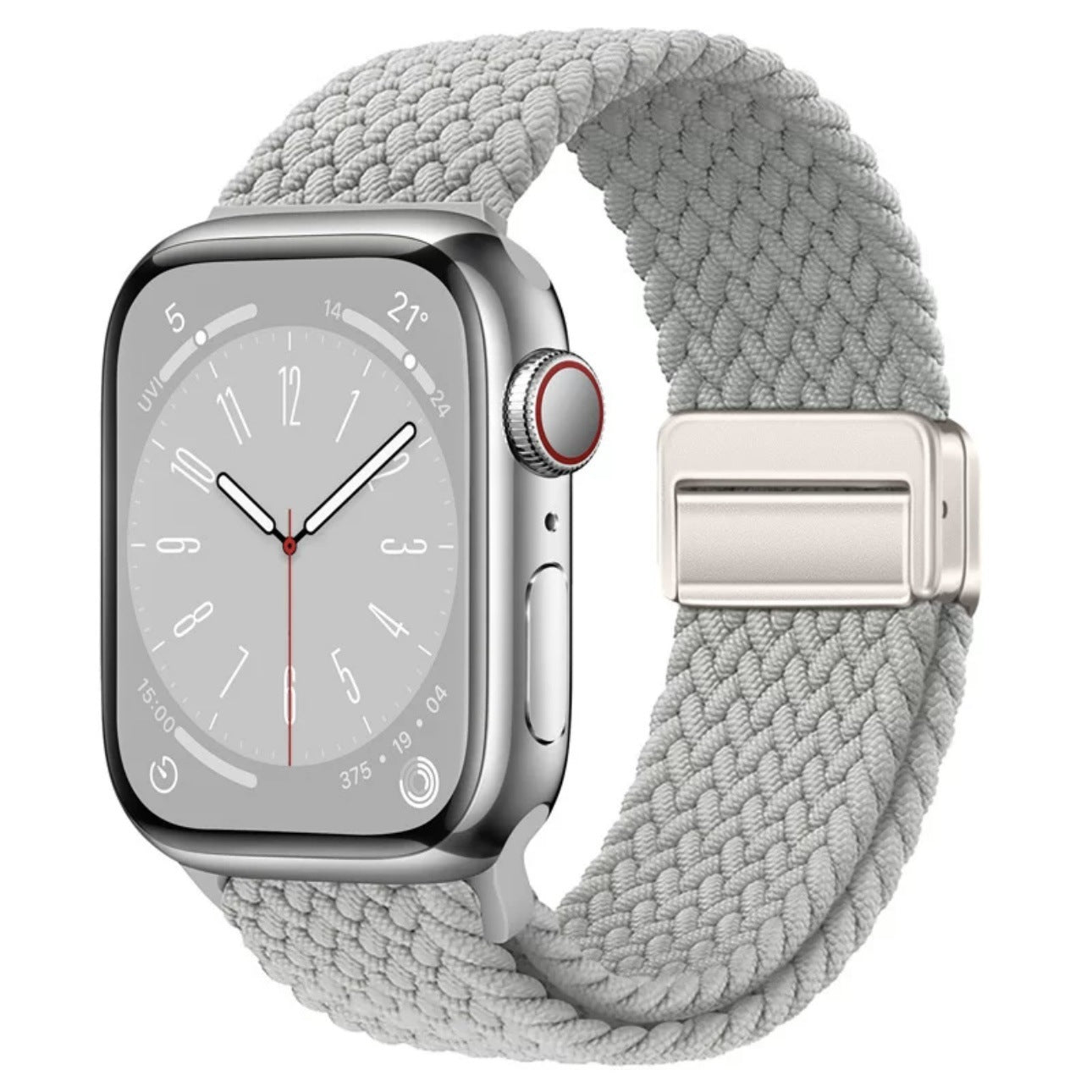 iwatch braided nylon magnetic watch strap