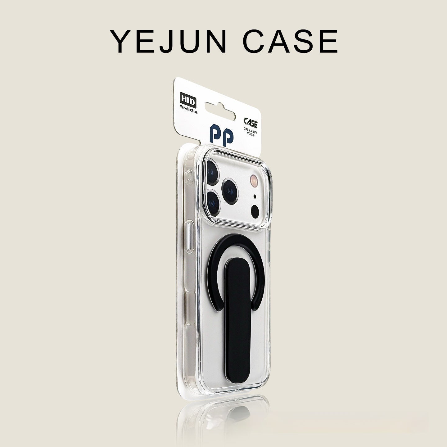 Creative magnetic stand for Apple phone case